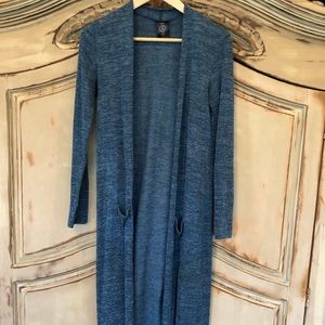 Agnes & Dora long duster long cardigan blue XS/S